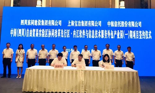 内江软件外包产业园 对标天府软件园，打造区域服务外包新高地